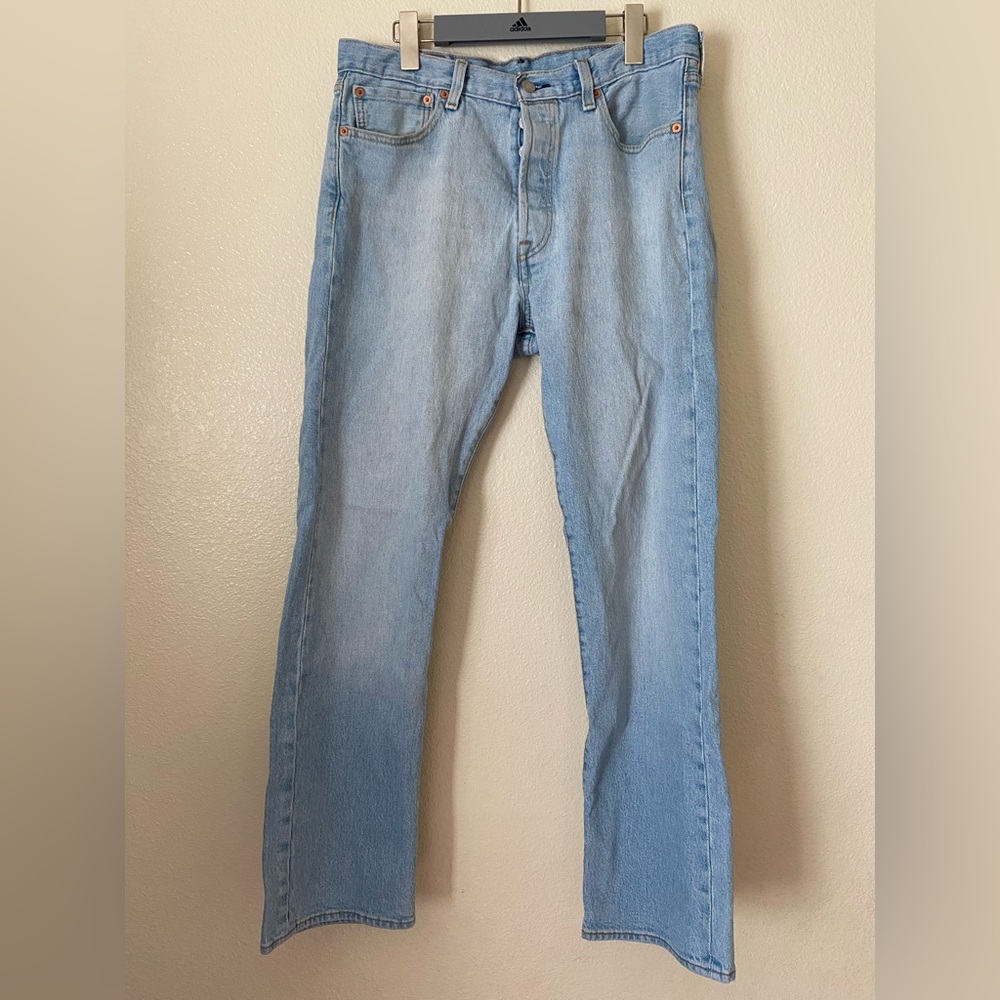 Levi's Light Blue Men's Straight Jeans W 33 L32